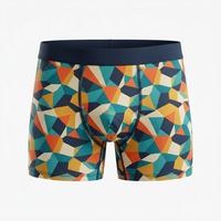 Shorts imprimés mi-taille pour hommes, en polyester tricoté respirant, avec transfert par sublimation, décontractés, à taille élastique