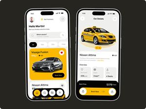 Application mobile de réservation de taxi haut de gamme personnalisable avec panneau d'administration, système de suivi des commandes en temps réel et de gestion des envois - Product Image 2