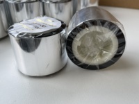 Ruban code-barres polyvalent de haute qualité, ruban thermique en résine pour étiquettes textiles de lavage, compatible avec les imprimantes SNAP
