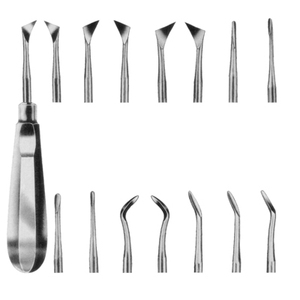 เครื่องมือถอนรากฟันทางทันตกรรมสำหรับทันตแพทย์จัดฟัน ทำจากเหล็กกล้าไร้สนิม มีจำหน่าย - Product Image 3