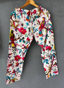 Conjunto de Pijama de Dos Piezas de Algodón Suave Estampado para Mujer, Ropa de Dormir Informal para el Hogar, de Secado Rápido, para Verano, Otoño y Primavera - Product Image 3