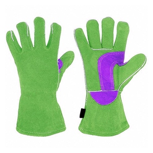 Gants de soudure en cuir de vachette résistant à l'abrasion, résistants à la chaleur et aux étincelles, durables, pour la lutte contre les incendies et la boulangerie - Product Image 3