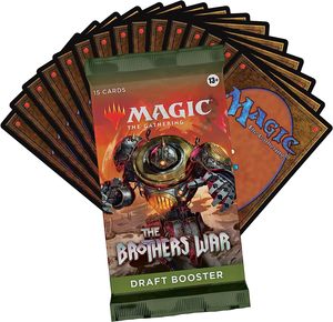 Cartas de Juego Magic: The Gathering The Brothers' War Draft Booster Box |   36 paquetes (540 cartas de juego) - Product Image 2