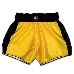 Pantalones Cortos de Muay Thai para Hombre, 100% Poliéster, Duraderos, Ligeros, de Secado Rápido, Cómodos, para Gimnasio y Artes Marciales - Product Image 1