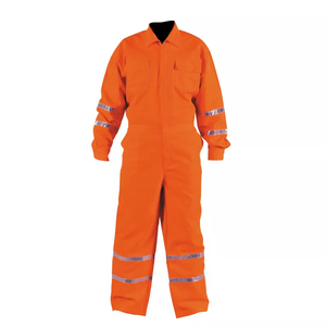 <b>Men's</b> Hi Vis Waterproof Workwear <b>Overall</b> Coverall Customized Logo Construction Suit Electrician Hi Vis <b>Overall</b> Uniform - Product Image 2