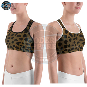 Nuevo Sujetador Deportivo Estampado de Moda para Mujer, Ropa Deportiva Personalizada, Sujetador Deportivo de Alta Calidad para Mujer, Nueva Llegada - Product Image 5