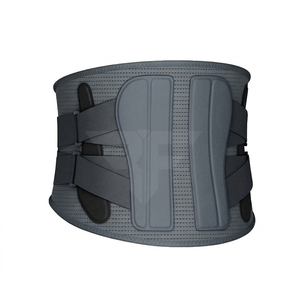 เข็มขัดพยุงหลังแบบปรับได้ สายรัดเอวปรับระดับได้ ป้องกันอาการปวดหลัง พร้อมแม่เหล็ก - Product Image 1