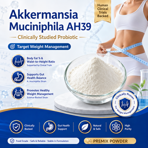 Servicio OEM: Polvo Probiótico Inactivado de Akkermansia Muciniphila AH39, 100 Mil Millones de UFC/G, Clínicamente Probado <span class=keywords><strong>para</strong></span> el Control de Peso - Product Image 1