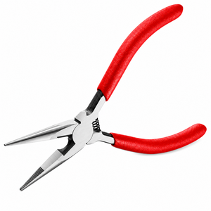 Needle Nose PlierLong Nose Pliers Wire <b>Cutter</b> Spring Loaded Factory Price Carbon Steel Precision Hand Tool Wholesale Supplier - Product Image 2