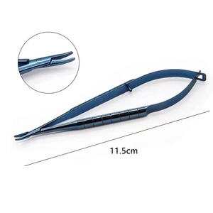 Portaagujas de Titanio BAFA BSI-ET-364 y Pinzas Oftálmicas/Dentales con Agarre Ergonómico y 13 Posiciones de Mandíbula - Product Image 4