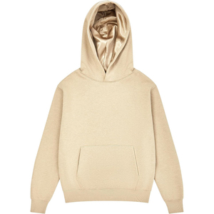 Sweat-shirt à capuche surdimensionné pour homme, couleur unie, tissu en molleton français, vêtement décontracté pour l'automne, design avec poche, coupe classique - Product Image 4