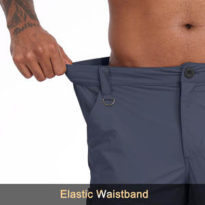 กางเกงเดินป่าสำหรับผู้ชาย ผ้าแคนวาสแบบริปสตอป น้ำหนักเบา ทนทาน ระบายอากาศได้ดี เหมาะสำหรับปีนเขา ตั้งแคมป์ และเดินป่า - Product Image 4