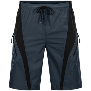 Pantalones Cortos Cargo de Secado Rápido para Hombre, Color Verde Oliva con Paneles Negros, Pantalones Cortos de Playa y Natación, Ligeros, Transpirables, para Senderismo, Gimnasio y Uso Casual - Product Image 3