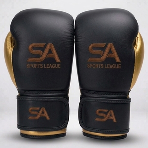 Guantes de Boxeo de Piel Sintética Blanca de 16 oz, Transpirables, con Cierre en la Muñeca, Unisex, para Entrenamiento - Product Image 6