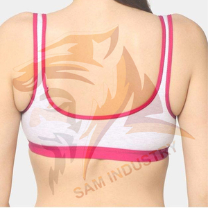 Vêtements de sport pour femmes en polyester, soutien-gorge de sport sans couture de haute qualité avec impression par sublimation personnalisée - Product Image 2