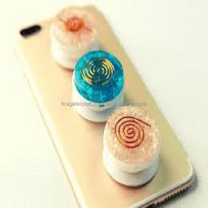 ขายสินค้าใหม่ล่าสุด อุปกรณ์เสริมโทรศัพท์มือถือ ที่วางโทรศัพท์ทำจากหินธรรมชาติ อะเกต ที่จับโทรศัพท์ ซื้อจาก HR AGATE EXPORT - Product Image 3