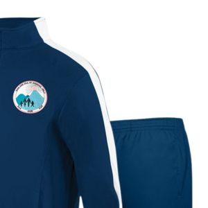 Ensemble de survêtement pour homme, veste zippée intégrale et pantalon assorti, vêtements de sport athlétiques, tenue décontractée et mode - Product Image 4