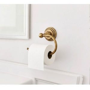 Modern Matte <b>Black</b> Toilet <b>Paper</b> Holder Stainless Steel Wall Mounted Bathroom <b>Tissue</b> Roll Hanger for Home Hotel and Restaurant - Product Image 5