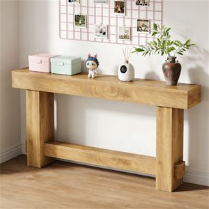 Consolle in Legno Stile Moderno Rustico per Soggiorno e Ingresso - Product Image 3