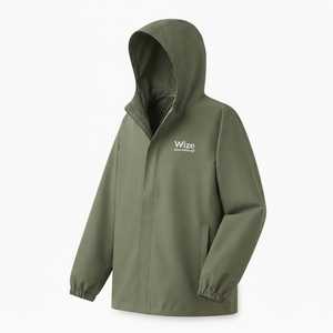 Men's winter windbreaker <b>Fleece</b> <b>lined</b> plus size Custom logo <b>jacket</b> Wholesale low price Men's Windbreaker <b>jacket</b> - Product Image 4