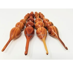 Wooden <b>Crochet</b> <b>Hooks</b> Set with Case - Complete Sizes for Yarn Craft Beginners - Product Image 6