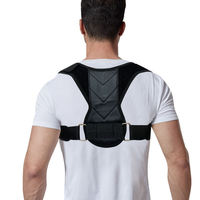 Attelle de clavicule de qualité supérieure, anneau réglable pour soutien de l'épaule, entraînement de la posture, protection, matériau élastique, usage quotidien professionnel