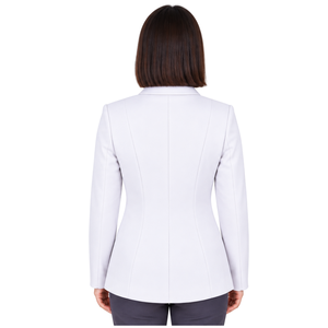 White Equestrian <b>Jacket</b> for <b>Women</b> Slim Fit Riding Blazer Professional Horse Riding Competition Coat Custom Wholesale Equestrian - Product Image 2