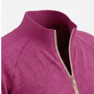 Women's 3 Piece Seamless Yoga Set Textured Zip Jacket High Waist <b>Leggings</b> Solid Sportswear - Product Image 3