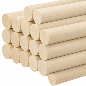 Chevilles en bois massif écologiques, chevilles en bois usinées avec précision pour la fabrication industrielle de composants de meubles - Product Image 1