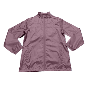 Veste décontractée coupe-vent pour homme, couleur unie, manches régulières, col montant, fermeture éclair, polyester, vêtement d'automne - Product Image 4