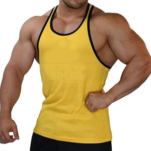 Débardeur Stringer Personnalisé avec Logo pour Hommes, Vêtements de Musculation, Vente en Gros, Débardeur Stringer en Coton de Haute Qualité - Product Image 2