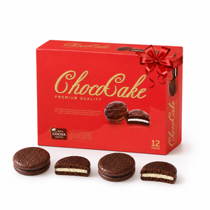 Qualité supérieure, best-seller, fabricant vietnamien, prix d'usine, tarte au chocolat emballée en boîte de 12 paquets. - Product Image 6