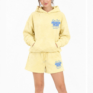 <b>Custom</b> Women's Shorts Polyester Cotton Casual Style Drawstring Waist Graphic Print Relaxed Fit Streetwear Apparel Clothing Wear - Product Image 4