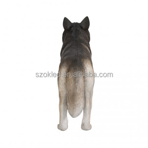 Husky Mouton Dynamite Boîte Dinosaure Halloween Citrouille Poussin Père Noël Chat Chaudron Oeuf De Pâques Maison En Fibre De Verre Résine Décoration - Product Image 4