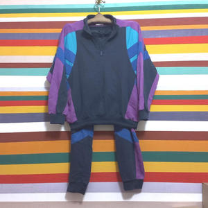 Conjunto de Chándal Cortavientos Estampado de Manga Larga para Hombre, Chándal de Alta Calidad de Microfibra y Nailon - Product Image 1