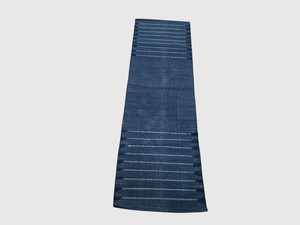 Alfombra Rectangular Tejida con Patrón Impreso en Color Azul Oscuro para Uso Doméstico - Product Image 2