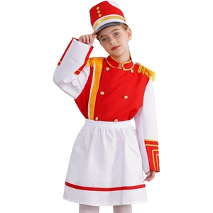 Uniforme de Banda de Marcha de Alta Calidad para Niñas, Paquete Completo, Uniforme de Baile para Niños - Product Image 1