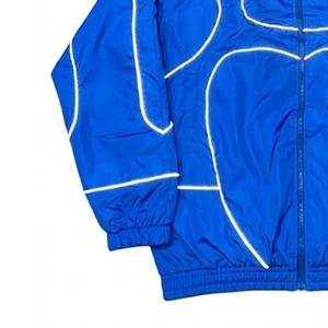 New Trending Custom Logo Blue With Panel Men's Nylon <b>Wind</b> <b>Breaker</b> Shorts Sets For Summer Quick Dry Vintage Set Streetwear Jacket - Product Image 6