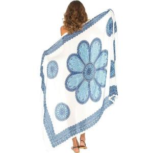 Factory Sale Custom Design Digital Printing Cover-Up Special <b>Sarong</b> Wrap for Beach - Product Image 6