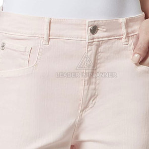 Servicio OEM, Venta al Por Mayor, Shorts de Mezclilla para Mujer, 100% Algodón Transpirable, Nuevo, Marca Privada - Product Image 5