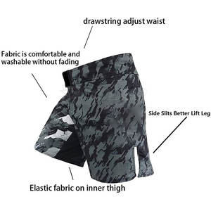 Shorts de sport très demandés, confortables, extensibles, pour la course à pied, la remise en forme, la gym et les activités sportives - Product Image 4