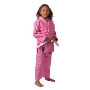 Tenues d'arts martiaux personnalisées, ensembles d'uniformes de judo pour enfants, taille enfant, haute qualité, 100% coton extensible, respirant, dernier design, commande en gros - Product Image 4