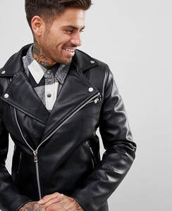PAKISTAN Bulk FACTORY manteau streetwear mode en cuir véritable pour hommes veste en cuir d'agneau respirant pour hommes élégant - Product Image 3