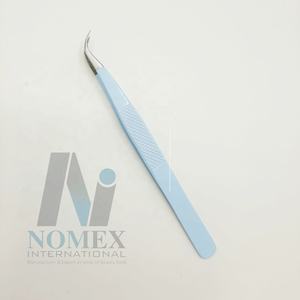 Professional Stainless Steel <b>Lash</b> <b>Lifting</b> Tools Custom Logo Accepted Sky Blue Powder Coated Eyelash Extension Personal Care - Product Image 3
