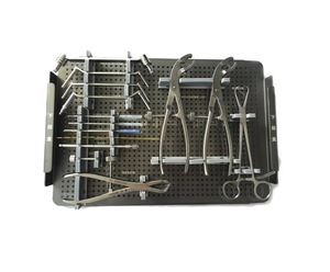 Ensemble d'instruments chirurgicaux orthopédiques pour arthroscopie de l'épaule, 18 pièces, en acier inoxydable, manuel, durable, certifié CE par KAHLU ORTHOPEDIC - Product Image 1