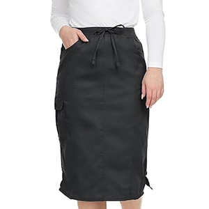 Falda Sanitaria Profesional para Mujer, Cintura Elástica, Ropa de Trabajo Médica - Product Image 1