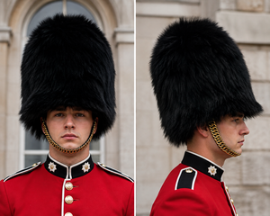 <b>Tall</b> Waterproof 100% Wool Adjustable Unisex Busby <b>Hat</b>-High Quality British Royal Coldstream Guard <b>Hat</b> Four Seasons Customizable - Product Image 6