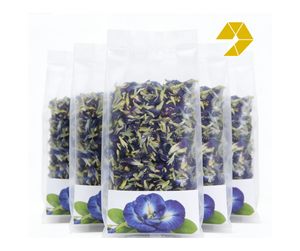 Fleur de pois papillon séchée à prix abordable, tisane naturelle de couleur bleue, certifiée Halal, du Vietnam - Product Image 1