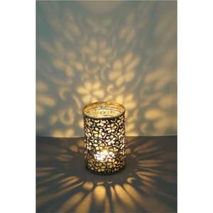 Lots de supports décoratifs en métal pour bougies chauffe-plat, coupelles votives découpées au laser en maille pour mariages, événements, cadeaux de fête et décorations de hall d'hôtel - Product Image 5