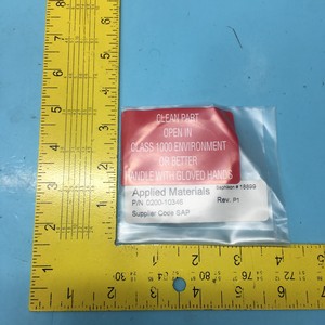 AMAT 0200-10346 WINDOW SAPPHIRE, GDP, SEE THRU - Equipo y piezas de semiconductores de confianza de Trusted Global Legacy - Product Image 4